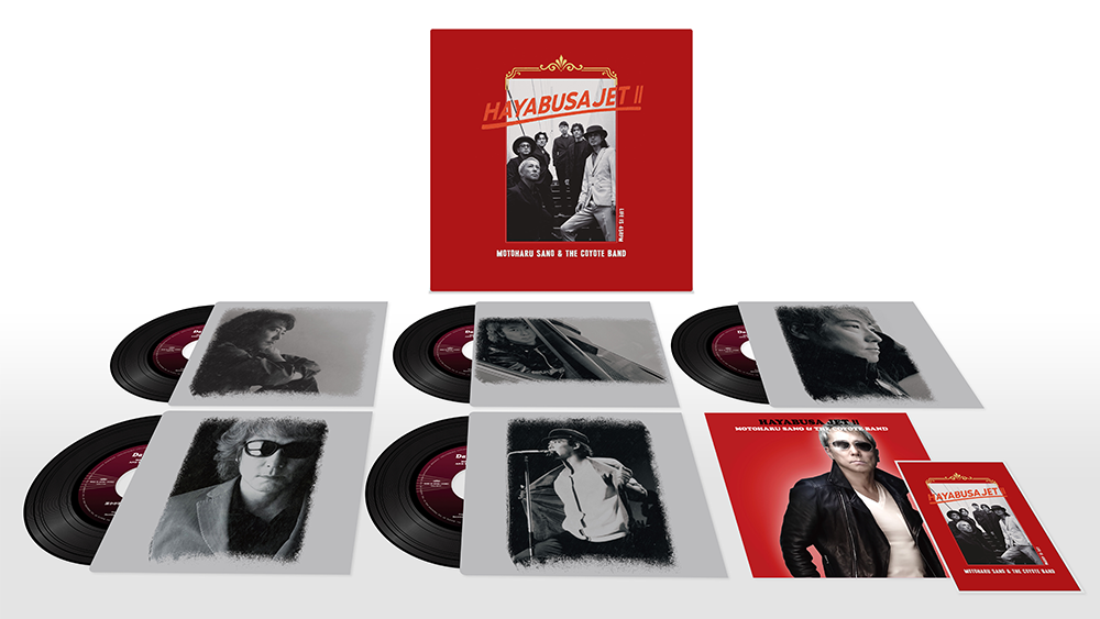 佐野元春 & THE COYOTE BAND『HAYABUSA JET II 7inch Single Collection Box』