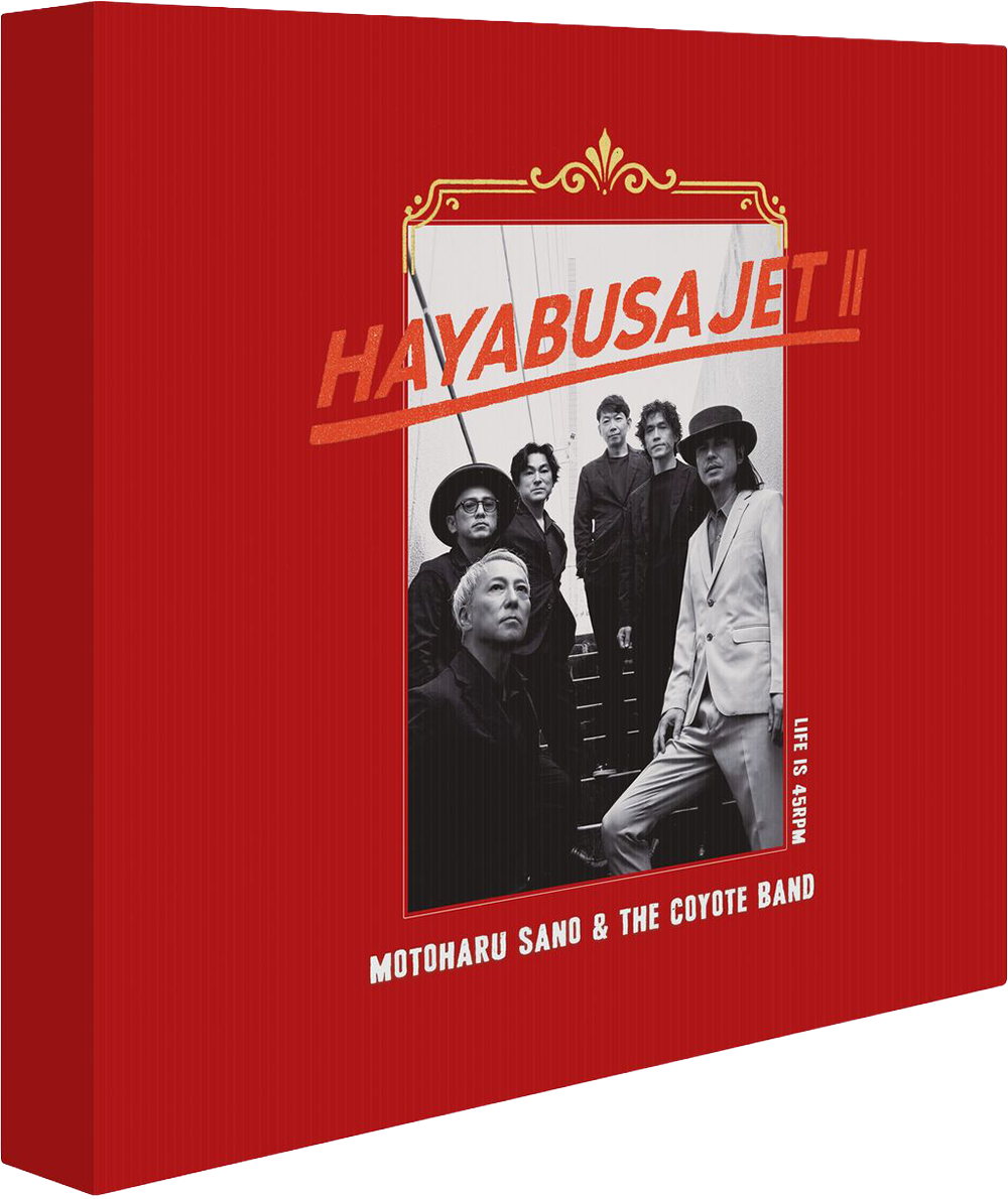 佐野元春 & THE COYOTE BAND『HAYABUSA JET II 7inch Single Collection Box』